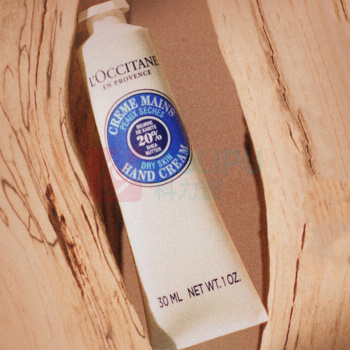 欧舒丹 L'OCCITANE 乳木果经典润组合 手霜30ml+乳木果护唇膏4.5g (礼盒礼袋包装)