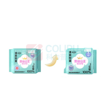 全棉时代 PURCOTTON 奈丝公主100%棉纱系列卫生护垫 150mm, 20片/包*6包 (802-DKH-00)
