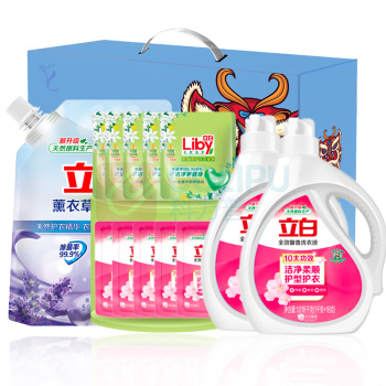 立白 多姿多彩组合 1.018kgg*2+110g*5+80g*5+1L 立白全效馨香洗衣液1.018kg*2 立白全效馨香洗衣液110g袋*5 立白薰衣草柔顺剂1L 立白除菌净护洗衣凝珠80g(10颗)*5