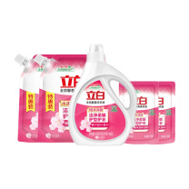 立白 馨香洗护组合套装 3038g 立白全效馨香洗衣液1kg加送18g-1.018kg*1瓶 立白全效馨香洗衣液900g*2袋 立白全效馨香洗衣液110g袋*2袋