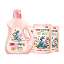 立白 大师香氛洗衣液 1kg×1瓶+100gx3袋 (立白大师香氛洗衣液1kg*1瓶 立白大师香氛洗衣液100g*3袋)