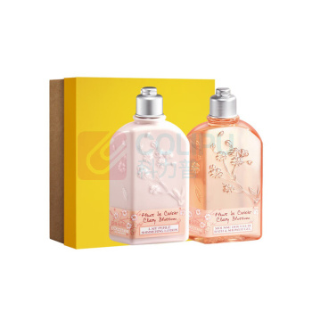 欧舒丹 L'OCCITANE 樱花洗护 沐浴露250ML+润肤露250ML 新老包装随机发货