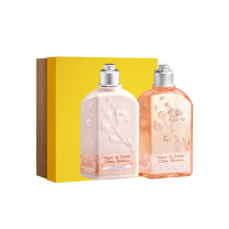 欧舒丹 L'OCCITANE 樱花洗护 沐浴露250ML+润肤露250ML 新老包装随机发货