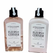 欧舒丹 L'OCCITANE 身体乳全新樱花礼盒套装(沐浴露+身体乳) 250ml+250ML 沐浴露+身体乳 配专柜包装
