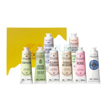 欧舒丹 L'OCCITANE 护手霜套装 30ml/支 8支/套 香型随机
