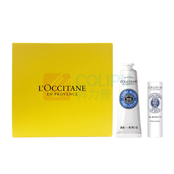 欧舒丹 L'OCCITANE 护手霜唇膏套装 乳木果 30ml+4.5g