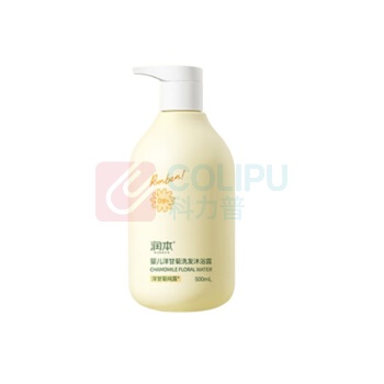 润本 RUNBEN 婴儿洋甘菊洗发水沐浴露婴幼儿宝宝洗护二合一 500ml