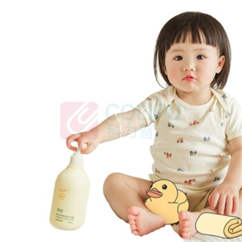 润本 RUNBEN 婴儿洋甘菊洗发水沐浴露婴幼儿宝宝洗护二合一 500ml