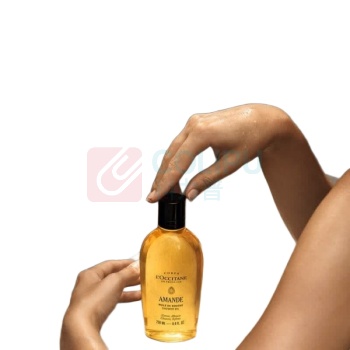 欧舒丹 L'OCCITANE 甜扁桃三件套 (沐浴油250ml+美肤乳200ml+护手霜30ml) 新老包装交替发货