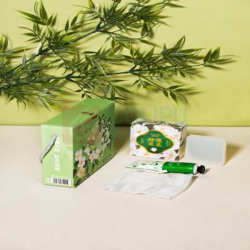 承夏文化 手霜足浴暖贴伴手礼盒礼包 栀子花开