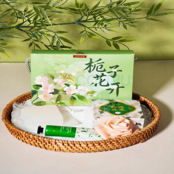 承夏文化 手霜足浴暖贴伴手礼盒礼包 栀子花开