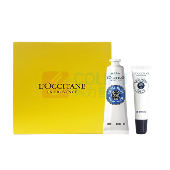 欧舒丹 L'OCCITANE 护手霜唇膏套装乳木果手霜30ml+润唇12ml(单位:套)
