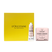 欧舒丹 L'OCCITANE 樱花护手霜30ml+香皂50g套装