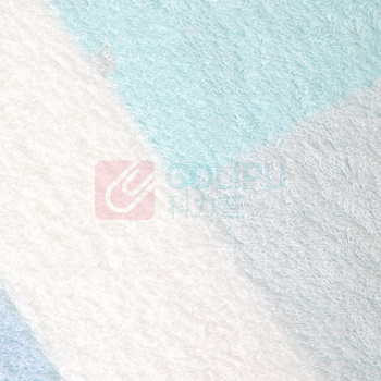 全棉时代 PURCOTTON 浴巾 PTY241003SD09070 简蓝70cm×140cm 长绒棉双面毛圈浴巾家用纯棉吸水柔软速干