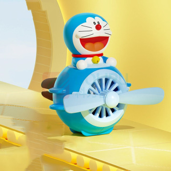 哆啦A梦 DORAEMON 小飞机车载出风口香薰蓝色 RAM0025