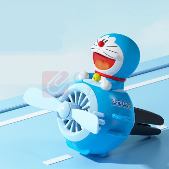 哆啦A梦 DORAEMON 小飞机车载出风口香薰蓝色 RAM0025