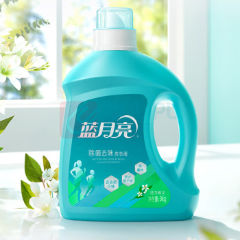 蓝月亮 活力橙花除菌去味洗衣液 3kg/瓶×2
