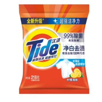 汰渍 洗衣粉 218g 20袋/件