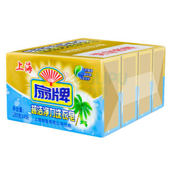 扇牌 Fan 洗衣皂 超洁净力 4*250克