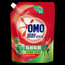 奥妙 袋装洗衣液 除菌除螨 1kg