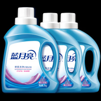 蓝月亮 薰衣草洁净洗衣液套装 4kg 机洗2kg×1瓶+1kg×2瓶