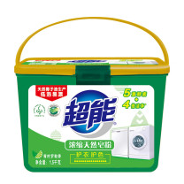 超能 馨香炫彩天然皂粉 紫罗兰香 1.5kg/袋 6袋/箱