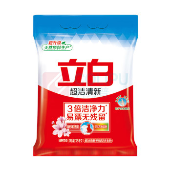 立白 洗衣粉 超洁清新 3.5kg/袋 3袋/箱