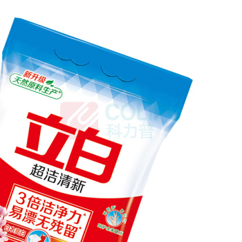 立白 洗衣粉 超洁清新 3.5kg/袋 3袋/箱