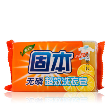 固本 超效洗衣皂 208g 6块/组