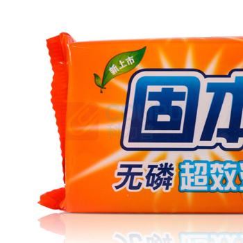 固本 超效洗衣皂 208g 6块/组