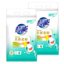 超能 洗衣粉 馨香柔软 3kg*2袋/组