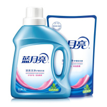 蓝月亮 自然香洁净洗衣液 1kg瓶+500g袋装