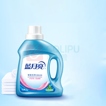 蓝月亮 自然香洁净洗衣液 1kg瓶+500g袋装