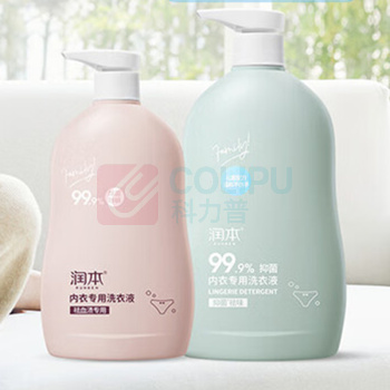 润本 RUNBEN 内衣专用 抑菌酵素去渍洗衣液 500ml/瓶