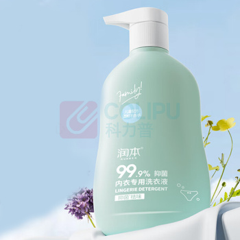 润本 RUNBEN 内衣专用 抑菌酵素去渍洗衣液 500ml/瓶
