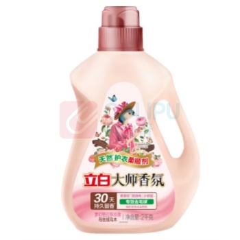 立白 大师香氛天然护衣柔顺剂 (玫瑰与丝绒乌木) 2kg/瓶