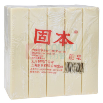 固本 洗衣皂(黑固本) 5*300克
