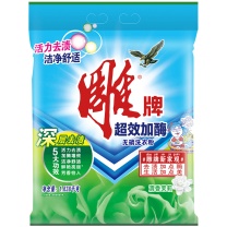 雕牌 超效加酶洗衣粉 (茉莉清香) 1.64kg/袋 6袋/件 (老包装1.638kg/袋,新老包装交替发货)