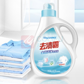 立白 去渍霸全效洁净洗衣液 去渍霸 2.06kg/瓶 6瓶/箱