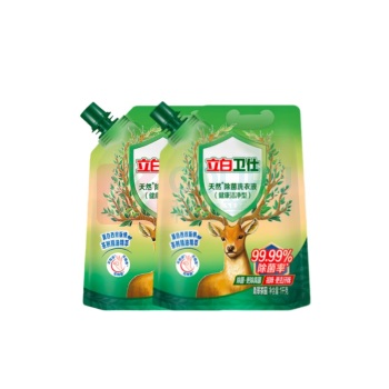 立白 洗衣液 【4斤】卫仕液青翠茶园1kg*2袋 1套/套 销售单位:套 (洗衣液) (计量单位:个)