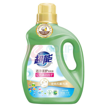 超能 洗衣液 2kg 1个/个 销售单位:个 (洗衣液) (计量单位:个)