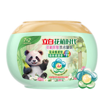 立白 洗衣凝珠 立白花植柔护浓缩洗衣凝珠240(24颗)*1盒立白花植柔护浓缩洗衣凝珠 1套/套 销售单位:套 (洗衣凝珠) (计量单位:个)
