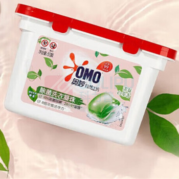 奥妙(OMO) 洗衣凝珠 无 1盒/盒 销售单位:盒 (洗衣凝珠) (计量单位:个)