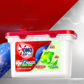 奥妙(OMO) 洗衣凝珠 除菌除螨洗衣凝珠 白茶香50颗/盒(400g) 1套/套 销售单位:套 (洗衣凝珠) (计量单位:个)
