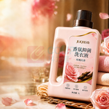 巨奇 香氛抑菌洗衣液玫瑰沉香 1000ml