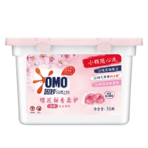 奥妙 迷你柔护洗衣凝珠 (樱花甜香) 400g(50颗)/盒 18盒/箱