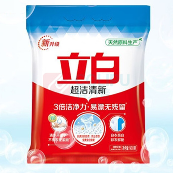 立白 无磷洗衣粉三倍洁净力超洁清新洗衣粉 900g