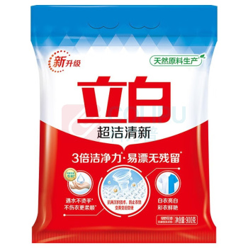 立白 无磷洗衣粉三倍洁净力超洁清新洗衣粉 900g