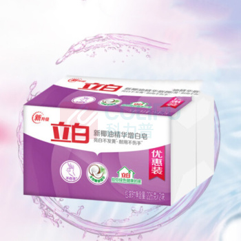 立白 新椰油精华增白皂 226g*2/块 
