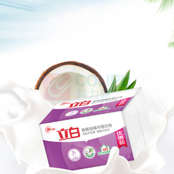 立白 新椰油精华增白皂 (桂花幽香) 226g*2块/组 18组/箱